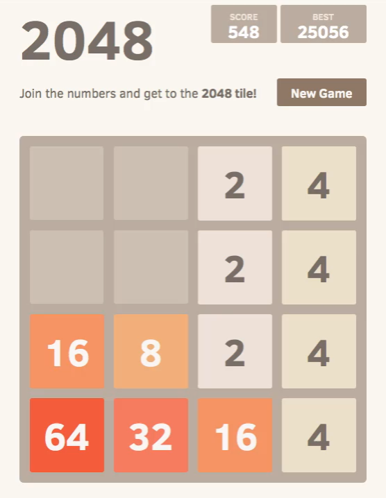 2048 AI - 32768 Tile Achieved, Score 630304 